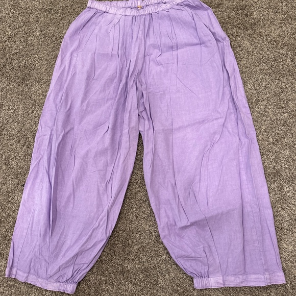 Free People To The Sky Parachute Pants - Picture 7 of 8